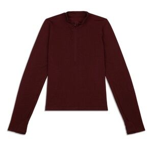 Lululemon Like New Red Merlot Pullover